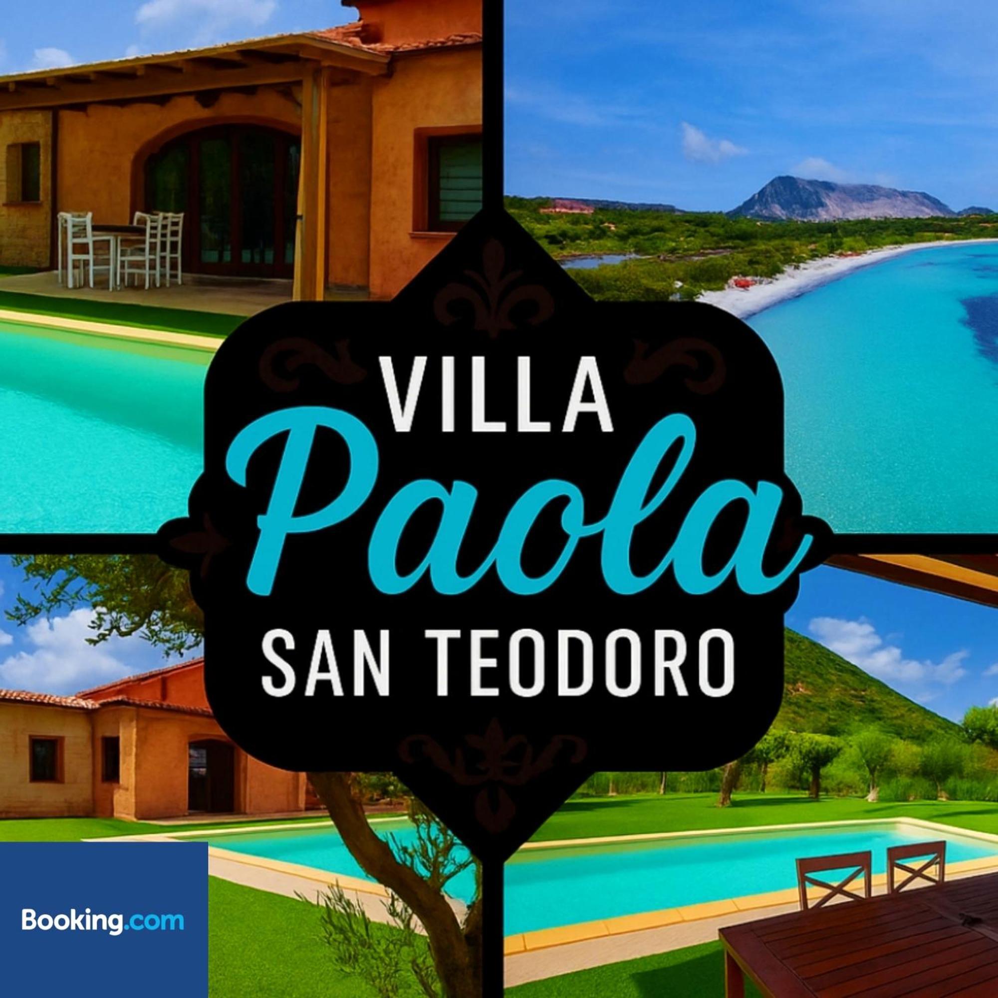 Villa Paola San Teodoro Con Piscina Privata Lu Lioni Eksteriør bilde